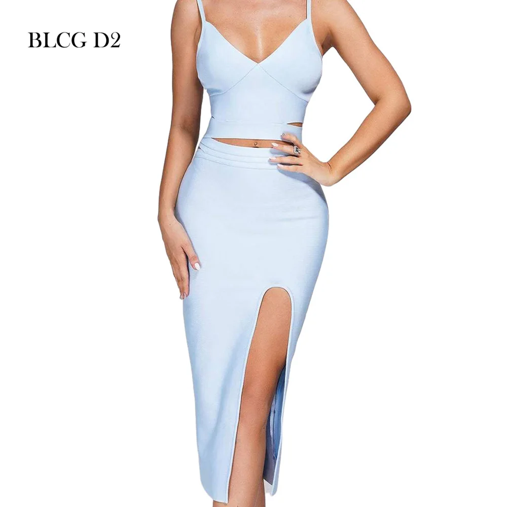 

BLCG D2 Party Dress Women Elegant Luxury Blue Long Dresses Women Plus Size Formal Dresses For Women DR15145