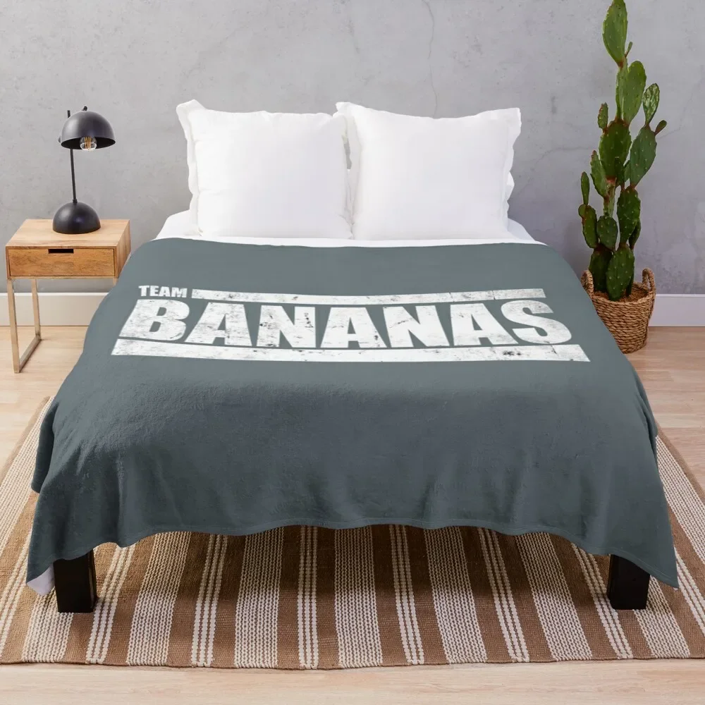 

The Challenge MTV Team Bananas Throw Blanket christmas gifts Warm Thin Blankets