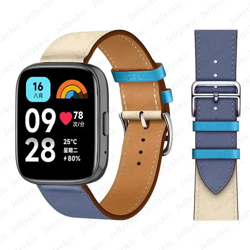 Premium Leather Loop Strap – Stylish Nylon Band for Smartwatches, 20mm/22mm Wristband Bracelet Accessories