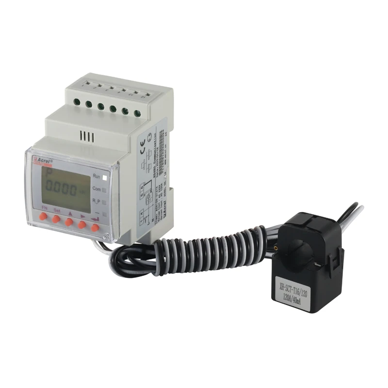 

Acrel single phase PV/Solar inverter energy meter ACR10R-D16TE max 120A LCD display uitable for real-time power monit