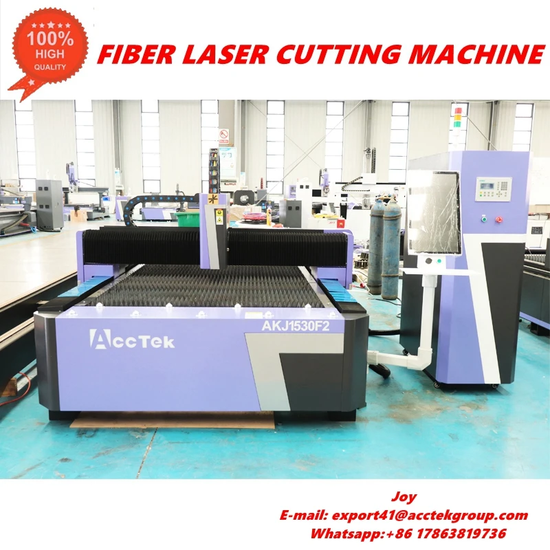 

CNC 3015 Metal Sheet Fiber Laser Cutting Machines With 1000W 1500W 2000W 3000W 4000W 6000W 6KW Raycus For Stainless Steel