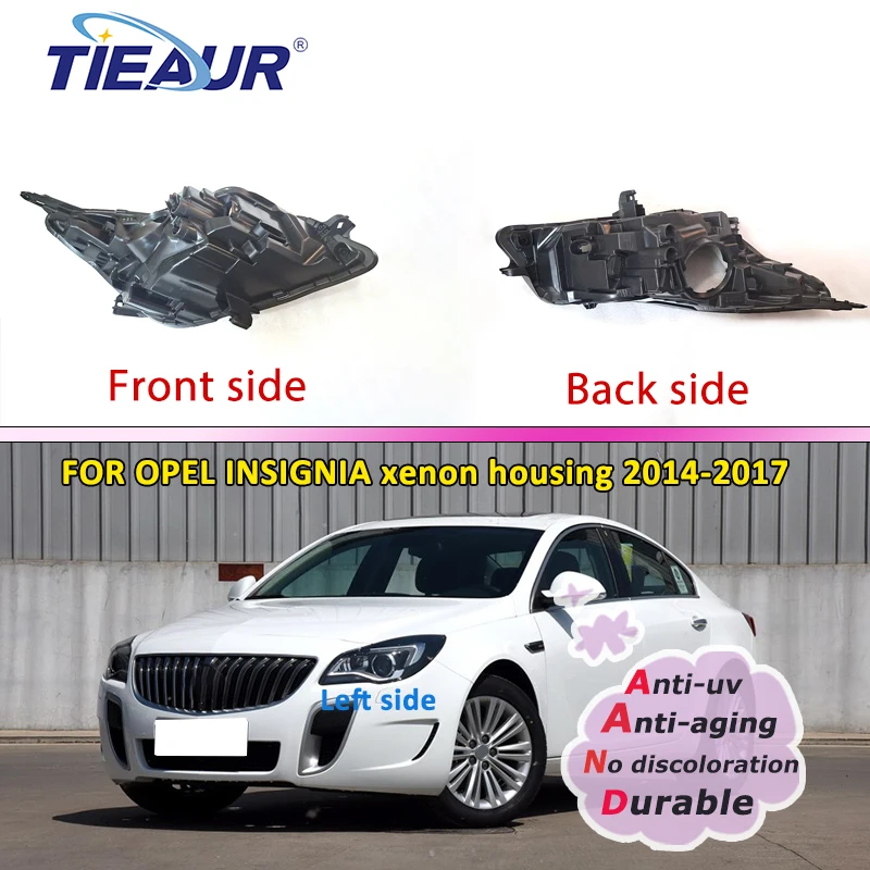 

Автомобильная фара, задняя база, передняя Автомобильная фара, задняя опорная оболочка для Opel Insignia Xenon 2014, 2015, 2016, 2017, запасные части