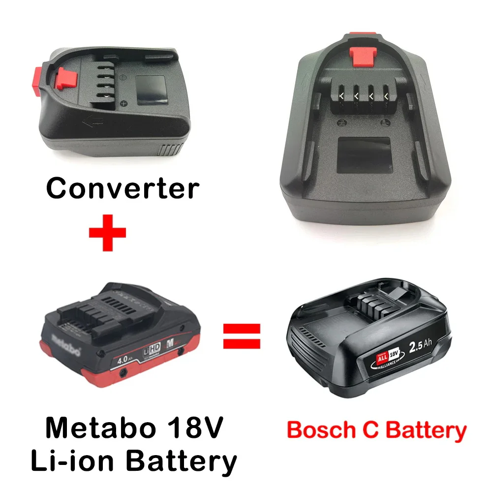 

Преобразователь для литиевой батареи Metabo 18 в для инструмента Bosch C