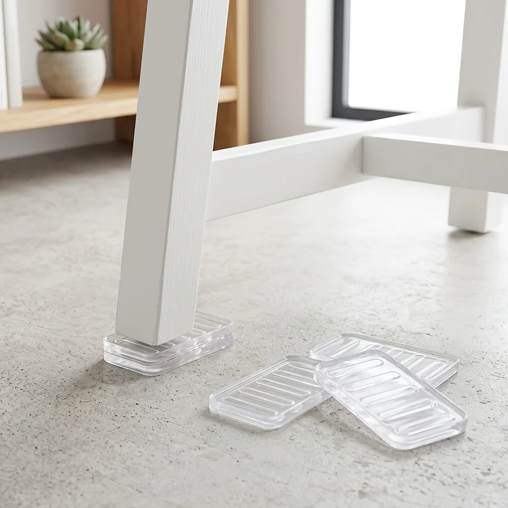Premium Adjustable Table Levelers - Anti-Slip Furniture Pads with Sturdy Stabilizers