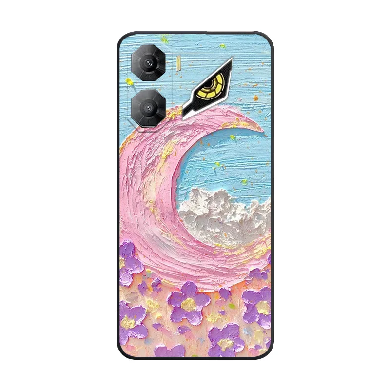 Shockproof Silicone Back Cover with Camera Protection