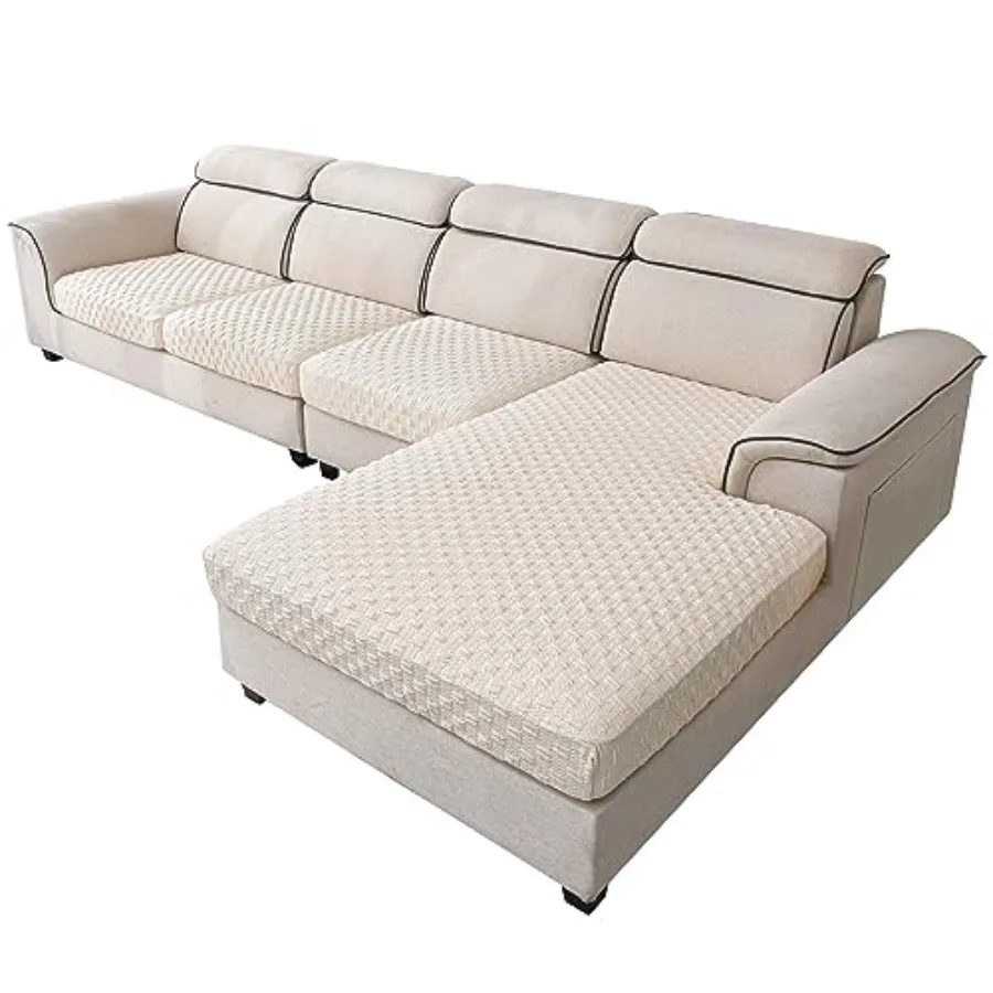 Sectional Couch Covers L Shape Couch Cushion Covers for Sectional SofaStretch Sectional Sofa Covers Furniture Protector for Pet