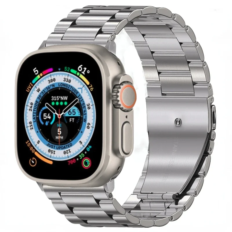 Stylish Stainless Steel Metal Strap