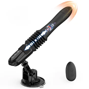 Telescopic Dildo Vibrator – Automatic Thrusting, G-Spot & Clitoral Design | Oman Delivery Only (VIP50)