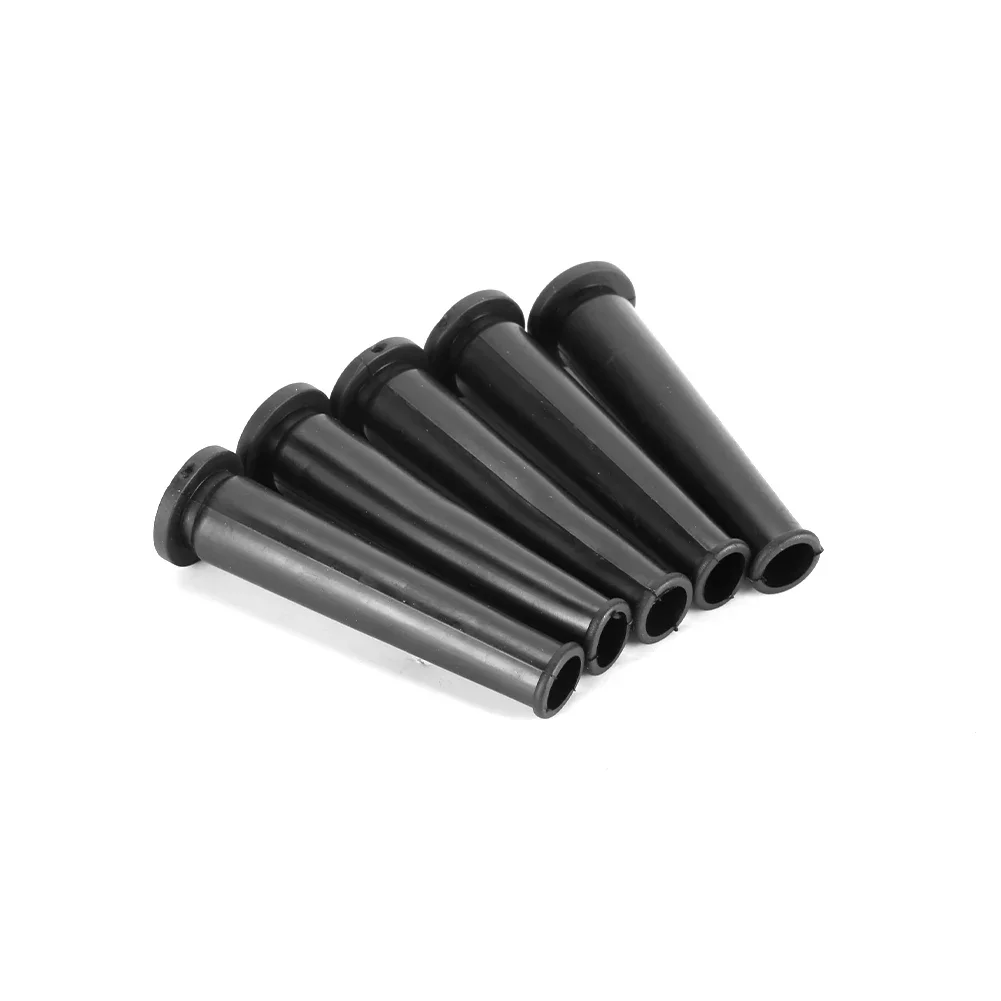 

5Pcs Black Rubber Wire Protector Cable Sleeve Boot Cover For Angle Ment Power Tool Power Cord Protective Cov