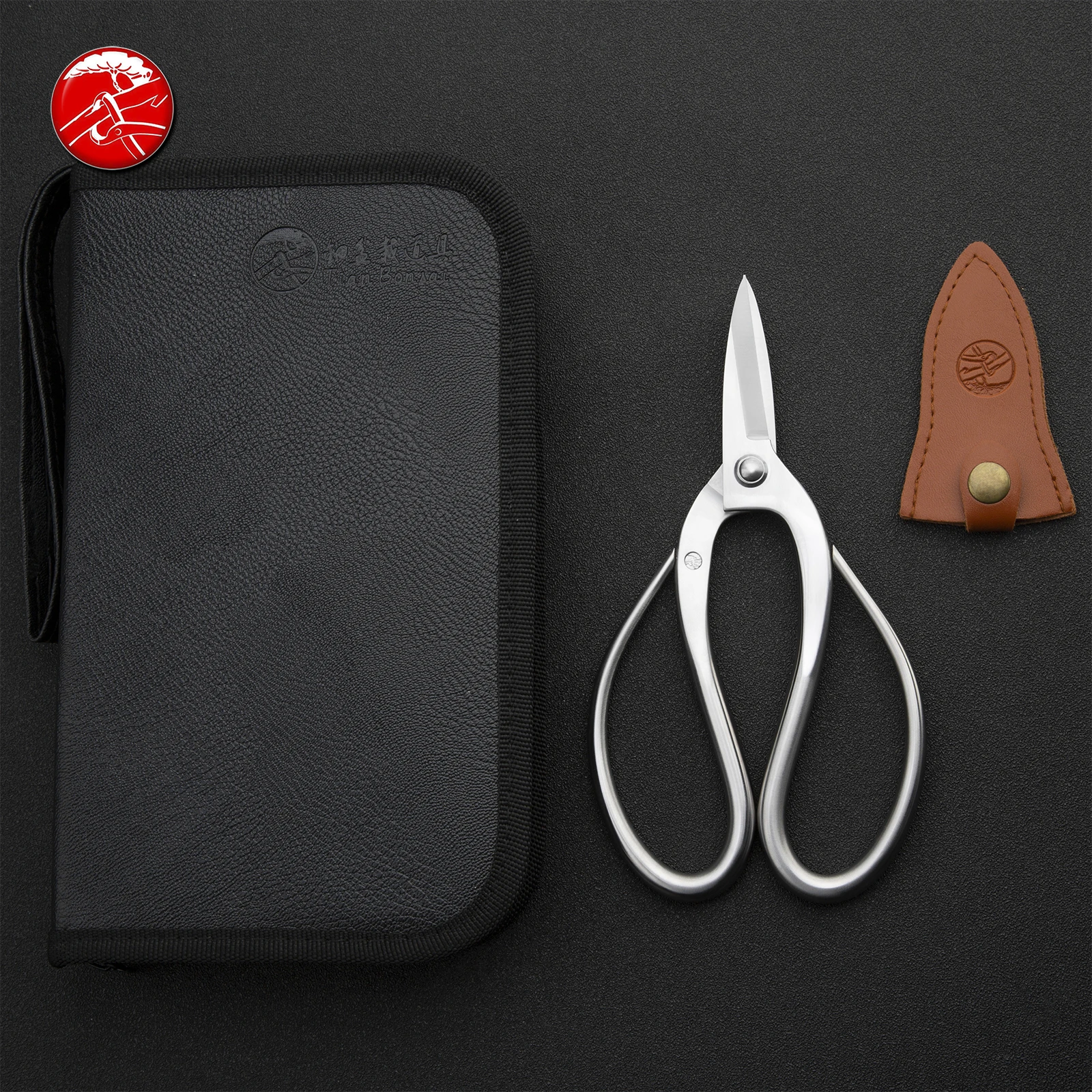 Master Craftsman Series Bonsai Tools 190 Root Pruning Bonsai scissors 9Cr25MoV Alloy Steel Forging Technology HRC62 hardness