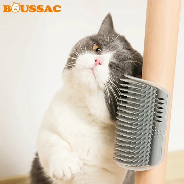 Pet Comb Removable Cat Corner Scratching Rubbing Brush Pet Hair Removal Massage Comb Pet Grooming Cleaning Supplies Scratcher 1