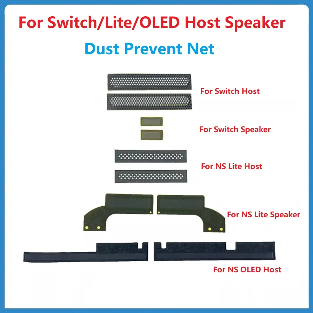 Rete Antipolvere Per Nintendo Switch/Lite/Oled Host Speaker Dust Prevenire Net Filter Protector Cover Mesh Stickers