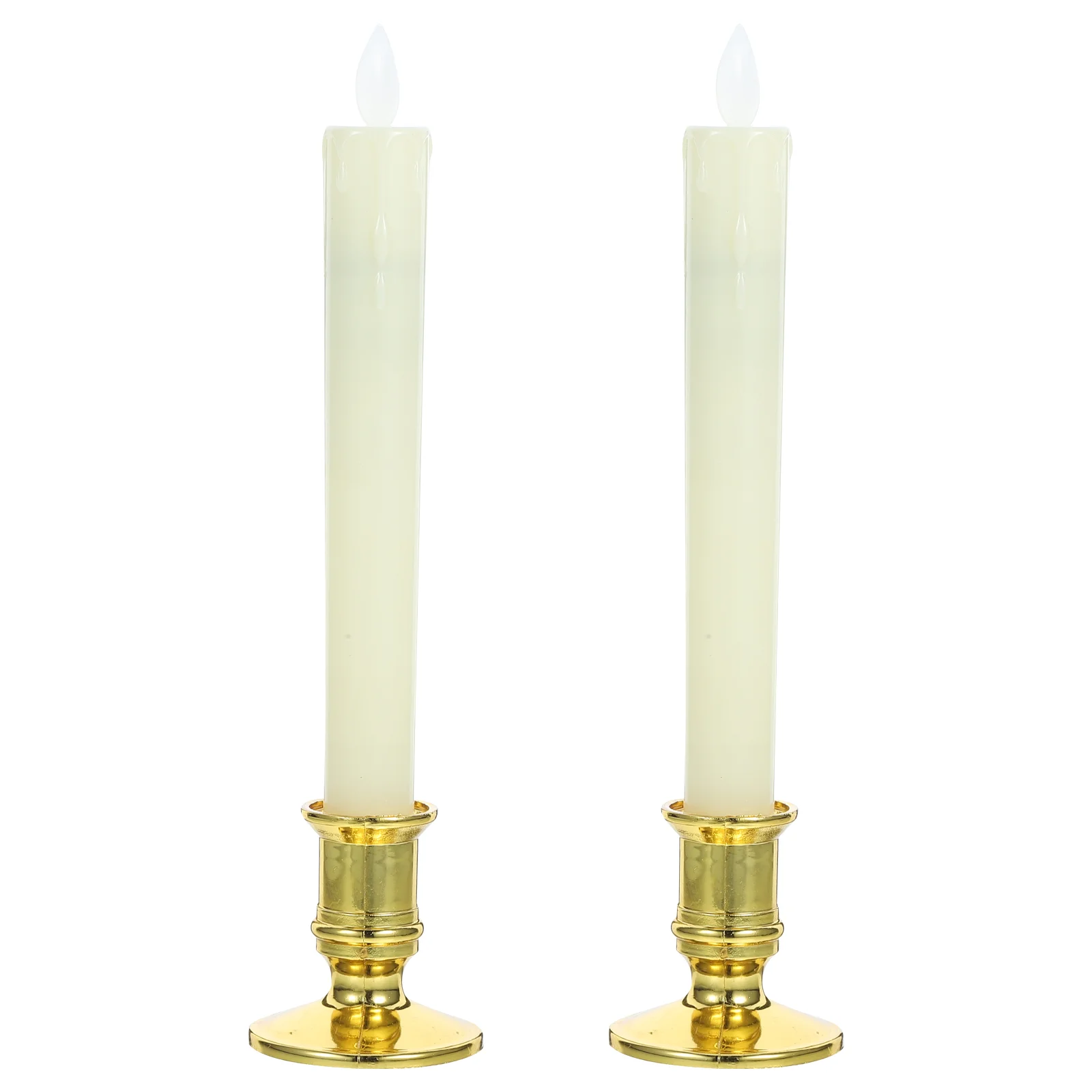 

2pcs LED Lights Decorative Lights Operated Candles Reusable Candles