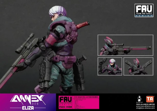 Acid Rain Annex Eliza アシッドレイン Acid Rain Annex 2179 FAV-H08 Eliza Action Figure | Radar Toys