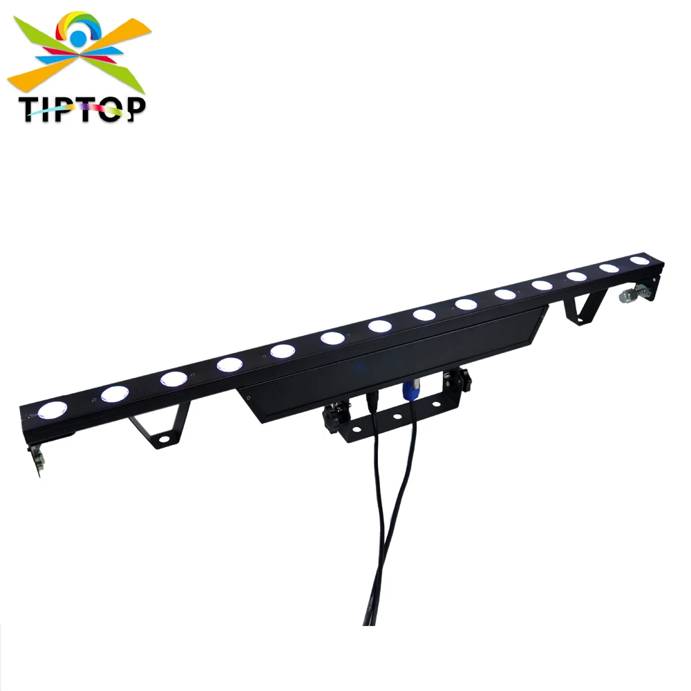 

TIPTOP 14x3W RGB 3IN1 Pixel Indoor Led Wall Washer Light Club Stage Beam Effect Light 100cm Long Bar Beam Light with Power Con