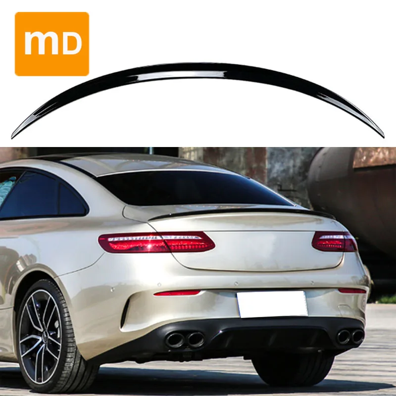 

Glossy Black Spoiler Wing For Mercedes Benz E Coupe C238 2016 E-Class AMG Spoiler Top Wings Black Lip Body Kit Car Accessories