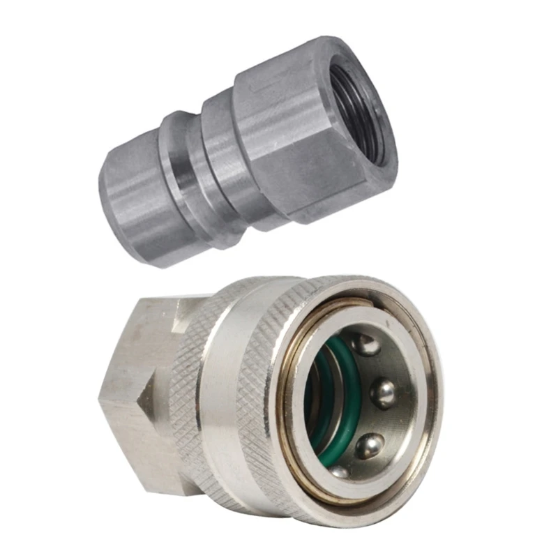 

Pressure Washer Adapter Pressure Washer Hose Anti-twist Extension Coupler 45BE