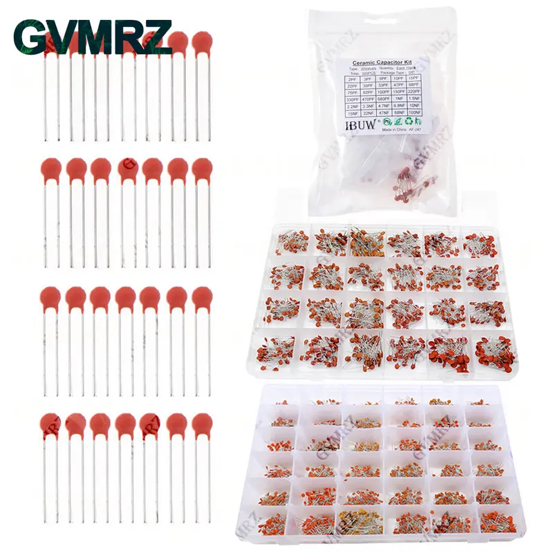 300PCS 960PCS 3600PCS Ceramic Capacitors Kit Electronic Components Package Capacitor Assorted Samples Diy Kit - Image 6