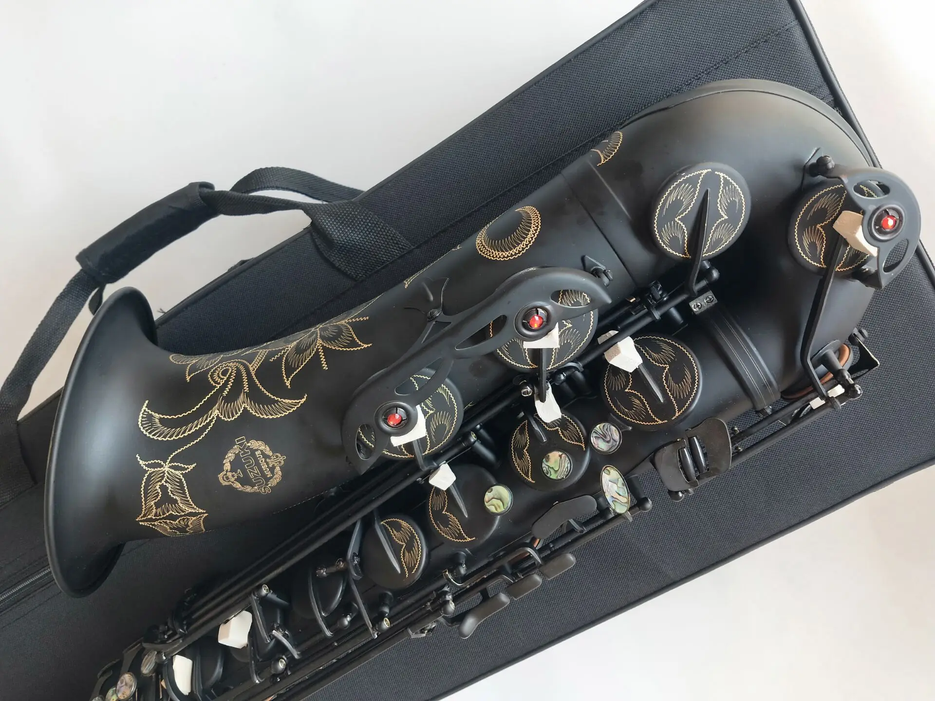 Tenor brand Black Gold Suzuki Tenor saxophone Sax Top professional Musical instrument With Case