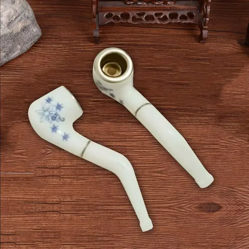 Smoking Pipe Holder Mini Porcelain Food Grade Plastic Portable Pipe Holder Household Cigarette Tobacco