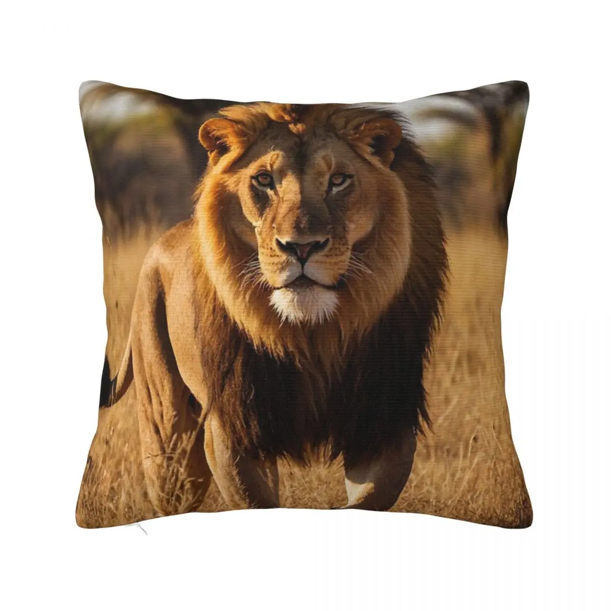 

African Lion Home Pillow Covers Cushion Cover 45*45 Pillow Case Pillow Cover