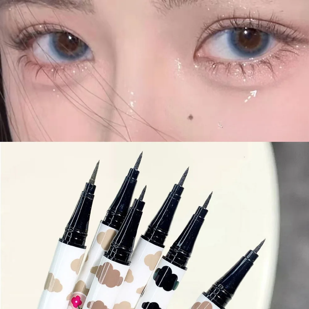 Eyeliner Pen 3 Colors Liquid Eyeliner Pen Waterproof Big Eyes Makeup Smooth Quick drying Women Cosmetics Beauty Tools