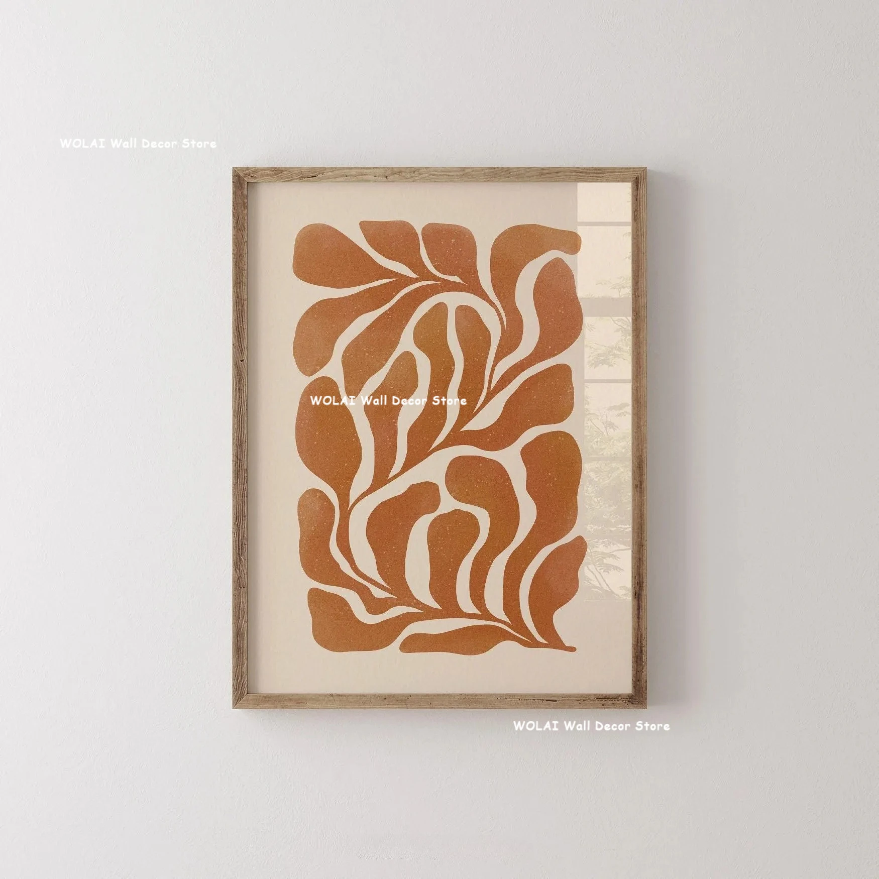 Abstract Moody Botanical Canvas Art 4