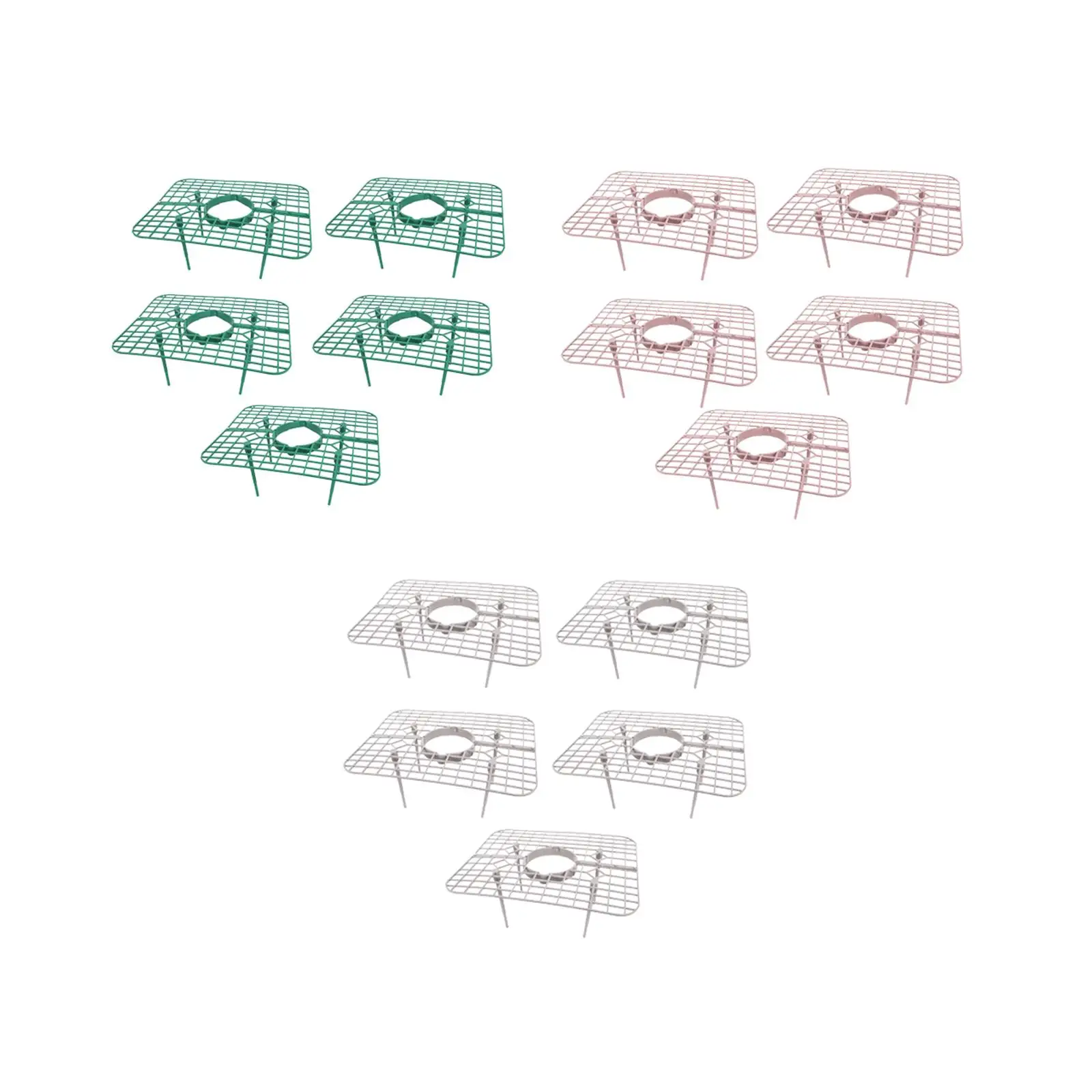 

Подставка для клубничного растения, 5 шт., подставка для защиты от решетки растений, подставка для выращивания цветов, искусственная лужайка