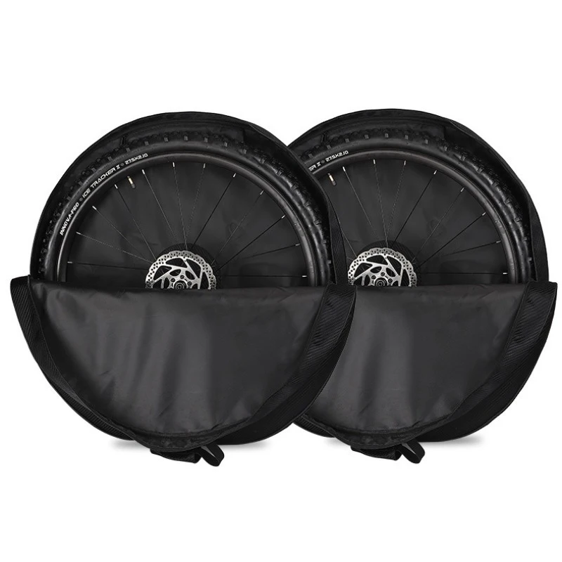 26-29 Zoll Radtasche Mountain Road Fahrrad tragbare leichte Tragetasche Aufbewahrung hinzufügen Baumwolle Reise wasserdichtes Zubehör – Detail 7
