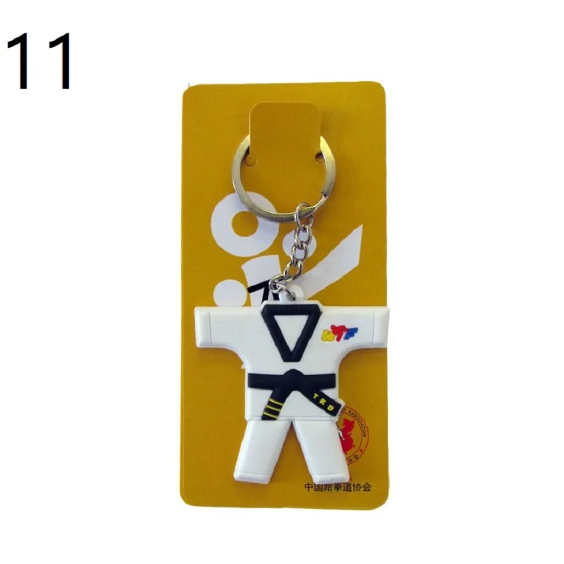 Key Chain Martial Arts Taekwondo Keychain 19 Different Models 1 Pack 8 Pcs