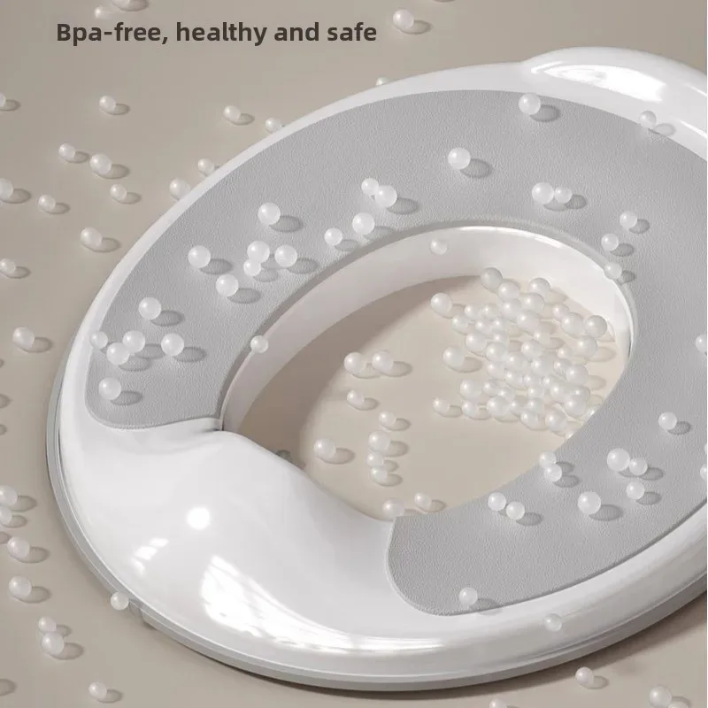 Children's Toilet Seat Universal Splash Proof for Male and Female Babies