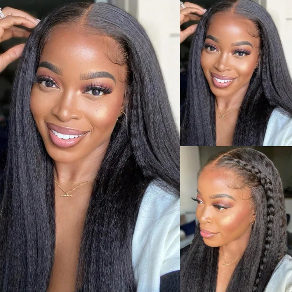 200% Density 36 Inch 13x6 Lace Front Wigs Human Hair Straight HD Lace Front Wigs Human Hair Straight Wigs Human Hair Pre Plucked