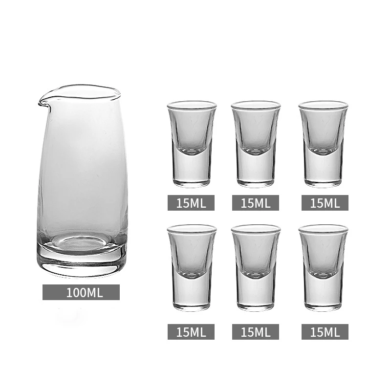 15mlX6pcs-100ml-1pcs