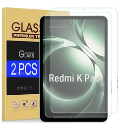 Premium Full HD Tempered Glass Screen Protector, 8.8 Anti - Scratch 9H Film, 2 - Pack (2P - Redmi K Pad)