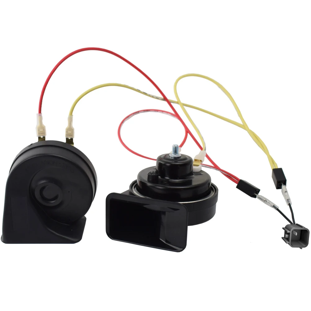 Snail Horn For Volvo V40 V70 S60 S90 XC40 XC60 XC90 12V 110-125db Loud Car Horn 410/510Hz High Low Pitch Waterproof Horns