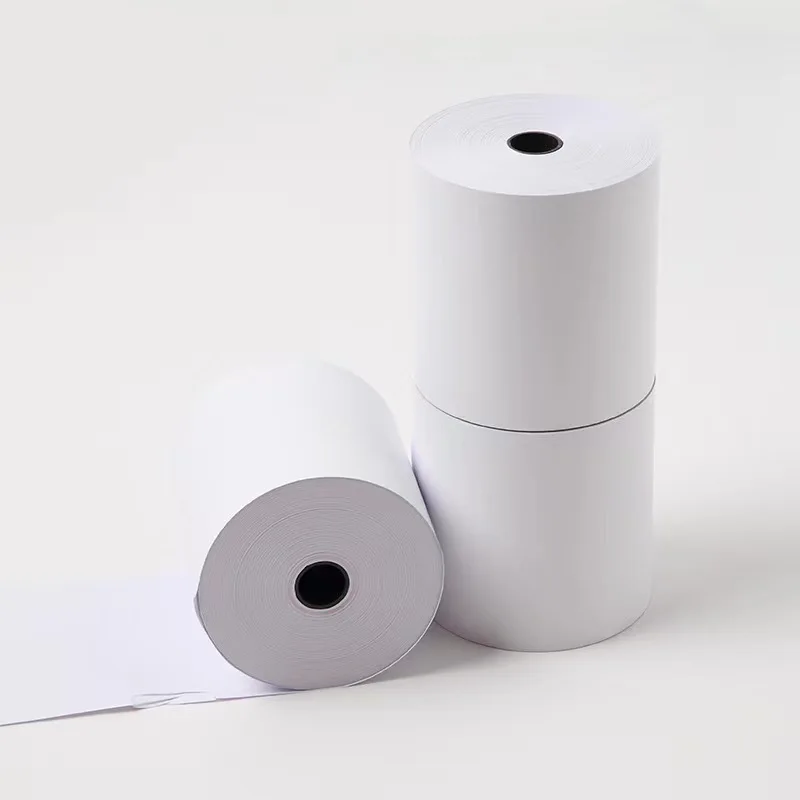 Factory thermal cash register paper 80x80mm pos receipt paper thermal roll for supermarkets thermal cash register paper