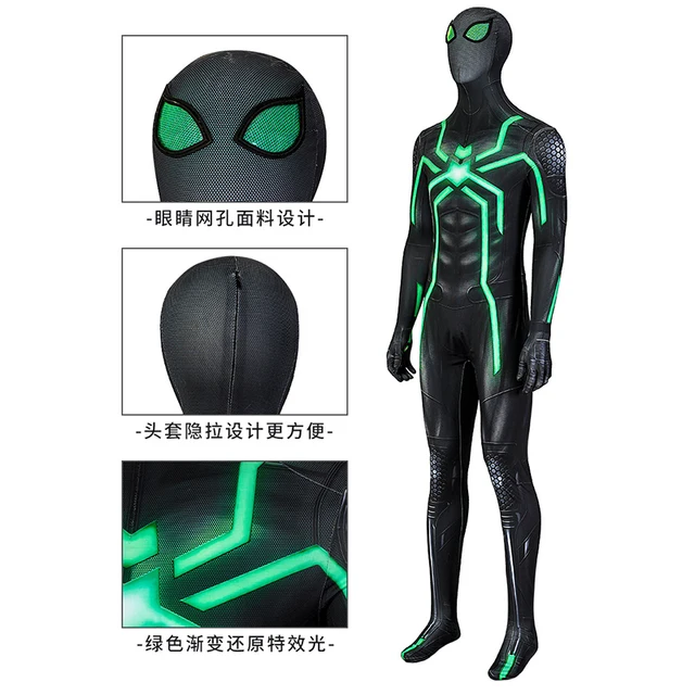 스파이더맨의 은밀한 슈트를 입고 짜릿한 코스프레 경험을 하세요!