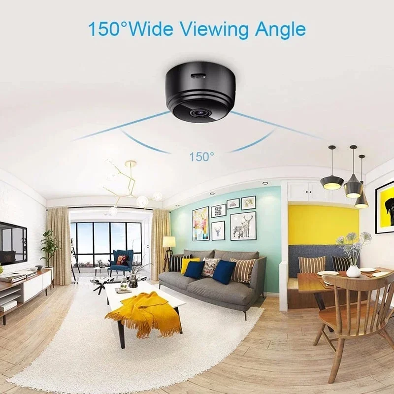 Mini Camera 1080P Remote Monitor With Motion Night Version Voice Video Security Wireless Camcorders Surveillance Cameras