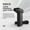X3 130000RPM Wind Speed 52m/s Turbo Jet Fan Turbo Fan Industrial Duct Fan Brushless Motor Car Dryer 2
