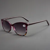 Oversized Reading Sunglasses For Women Men New Fashion Elegant Presbyopia Farsighted Eyeglasses With +1.0 1.5 2.0 2.5 3.0 4 2