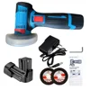 18V 76mm Mini  Angle Grinder Cordless Polishing Machine Diamond Cutting with Accessories Rechargeable Lithium Battery Power Tool 2