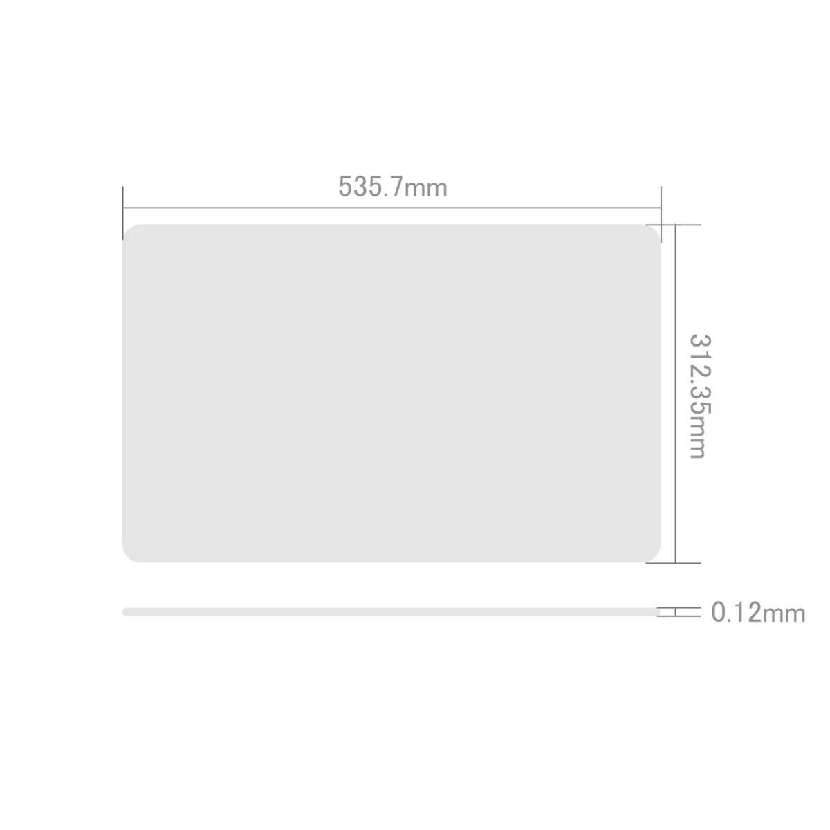 HUION Anti-Glare Film Replacement Display Screen Protector for Kamvas 12/13/16/22/24 and Kamvas Slate 10 — view 5