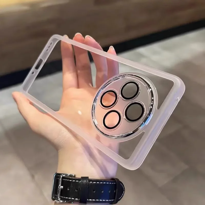 Luxury Soft Bumper Clear Back Cover