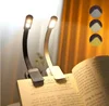 LED Clip Book Light Read Table Lamp 3 Color Brightness Night Lights Flexible Desk Lamps Portable Dormitory Light Travel Lighting 2