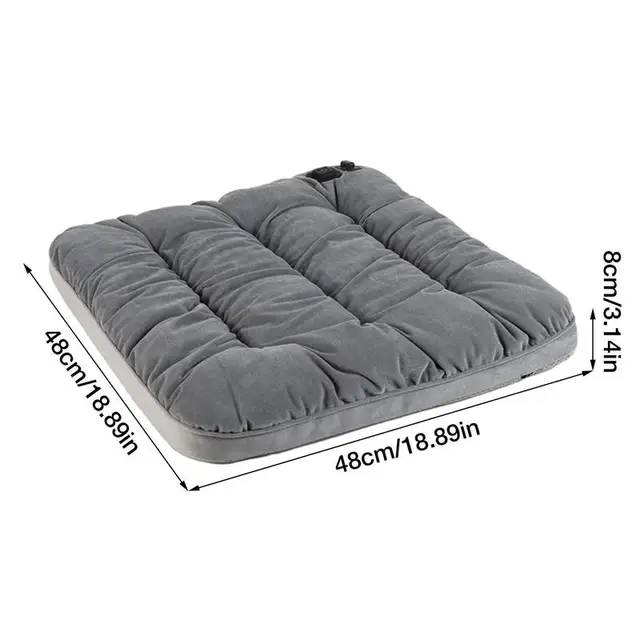 Fűtött Üléspárna Gyakorlati Ülésfűtés Párna Megvastagodott Usb Fűtőpad Téli Plug-In Ülés Otthoni Iroda Számára - Image 6