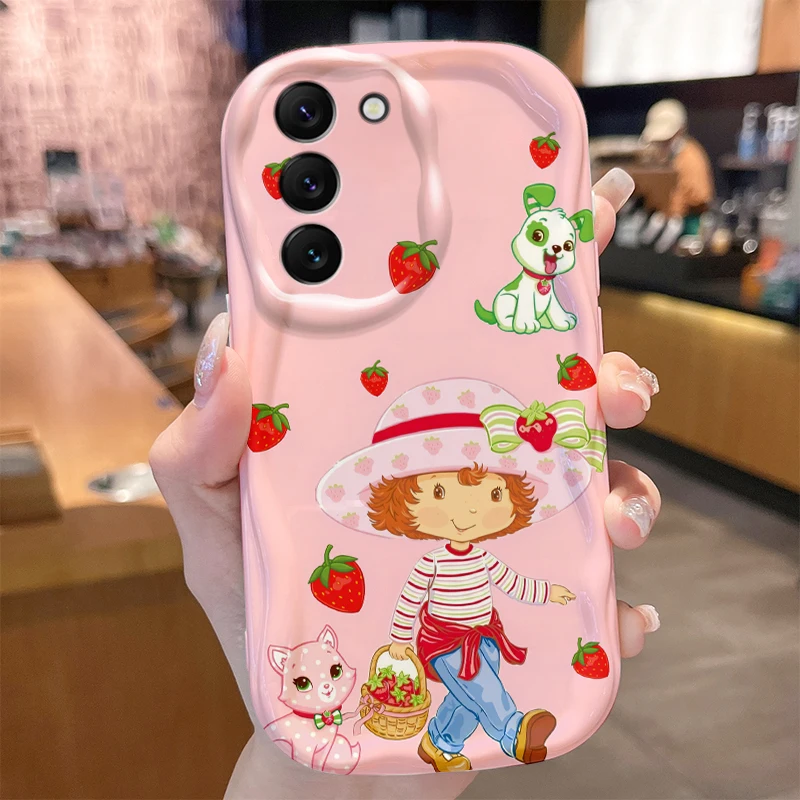 S-Strawberry S-Shortcakes Protective Phone Cover - Bold and Stylish Design
