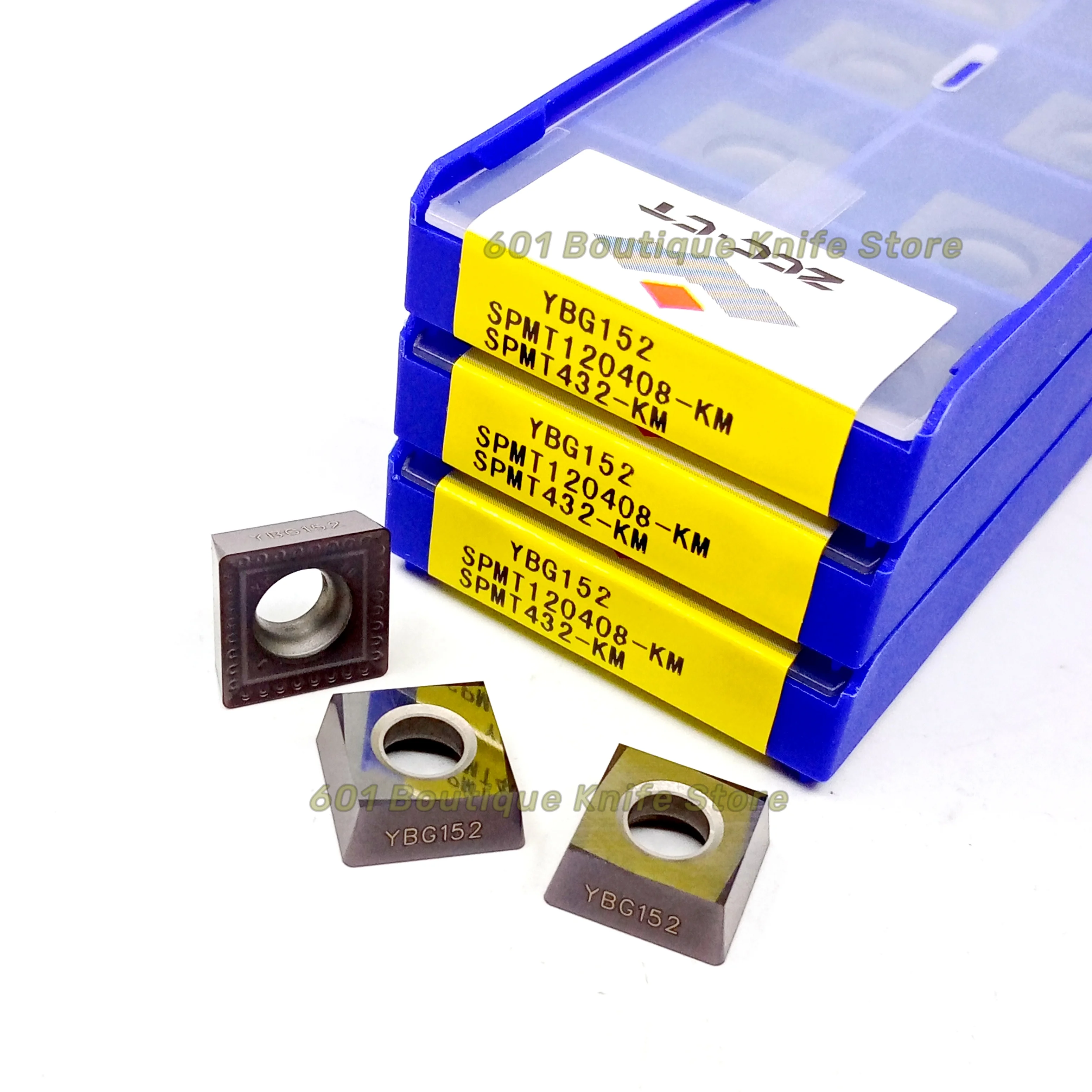 ZCC CT Алмазный бренд CNC лезвие из сплава YBG152 SPMT120408-KM YBD152 SOMT 120408 KM