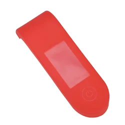 Waterproof Silicone Dashboard Protection Cover for Electric Scooter - Display Screen Case (4 lite 1nd red)