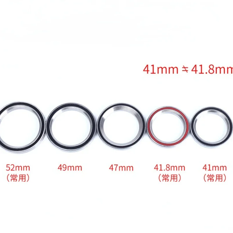 Bicycle Ball Bearing Bike Headset Bearings 41/42/47/49/52mm Bicycle Headset Bearing MTB Road Bike Headset Repair Part Replace
