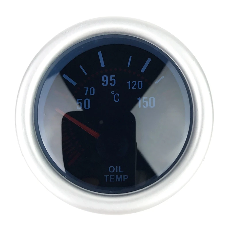 Water Temp Gauge Colors LCD Display Meter Racing Gauges 52Mm 2 Inch With Sensor De Temperatura Auto Instrument Gauges